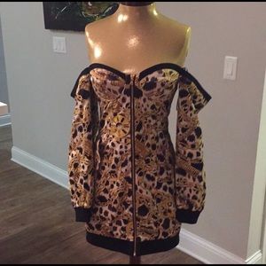 Moschino H&M Shoulder less dress